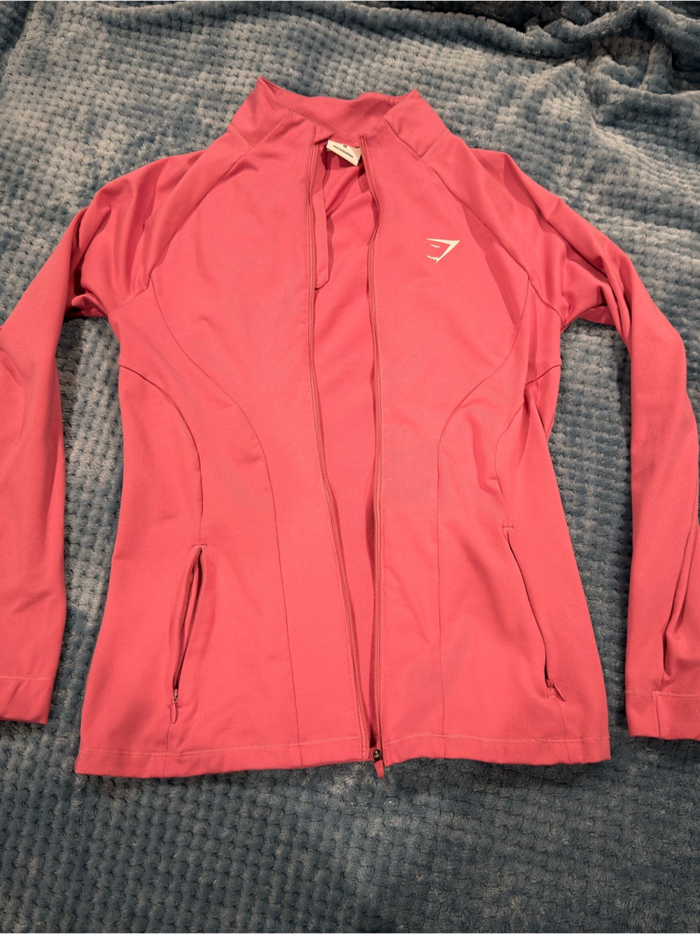 Pink GYMSHARK Athletic Zip Jacket